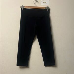 Lululemon Athletica Black Leggings Sleek Moisture-Wicking